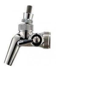 A-125S:Adjustment SS304 Flow control beer faucet.