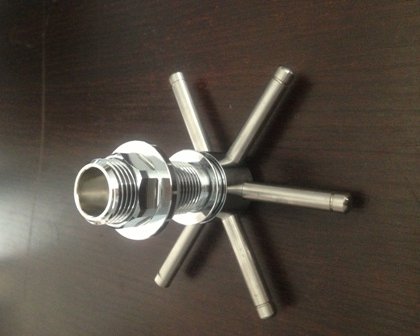 Glass rinser assembly